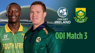 Ireland v South Africa ODI Series Match 3 [upl. by Han607]