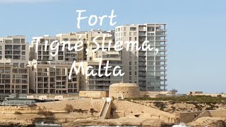 Fort TignéSliema Malta [upl. by Jamaal624]