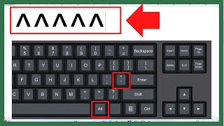 🔴4 Formas de HACER el SIGNO de POTENCIA en un TECLADO de PC o LAPTOP🤔ACENTO CIRCUNFLEJO [upl. by Dante]