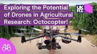 Exploring the Potential of Drones in Agricultural Research  Meet Octocopter [upl. by Arema]