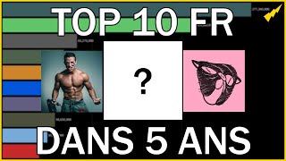 TOP 10 Chaînes YouTube Françaises en abonnés dans 5 ans 20242029 [upl. by Alvie]