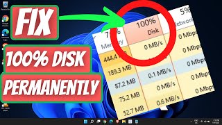 SOLVED 100 DISK USAGE Windows 11 FIX 2022 [upl. by Mcginnis904]