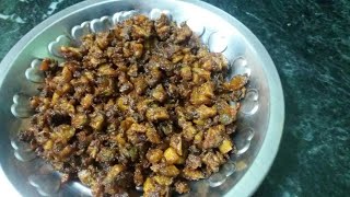 Pagarkai fry recipe in Tamil videoby arul tv [upl. by Nniuqal]