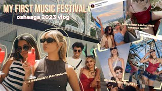 VLOG I MISSED MY FLIGHT Osheaga 2023  a weekend in Montreal  Billie Eilish BROKE US [upl. by Ruelle]