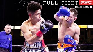 Donaire vs Gaballo FULL FIGHT December 11 2021  PBC on Showtime [upl. by Karel437]