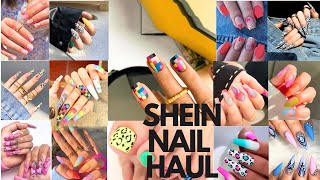 Massive Shein Haul  Press On Nails [upl. by Leihcim]