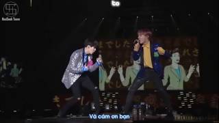 Vietsub  KaraFULL HD SOPE  Otsukare  Debut stage at BTS Japanese Official Fanmeeting Vol 3 [upl. by Doehne]