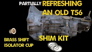 T56 semirefresh Shims input shaft seal shift isolator cup bushing [upl. by Bate]