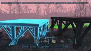 Fallout 4 Lets Build Sanctuary Defence and Walls PT 1 [upl. by Ahsiyn]