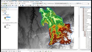 How to Clip DEM by ArcGIS [upl. by Leftwich946]