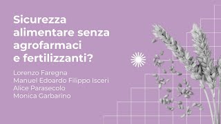 Sicurezza alimentare senza agrofarmaci e fertilizzanti  Faregna Isceri Parasecolo Garbarino [upl. by Refinaj858]