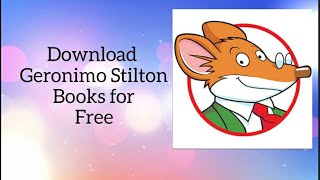 Download Geronimo stilton books for free [upl. by Cogn281]