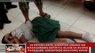 QRT 20 estudyante sinapian umano ng masamang espiritu [upl. by Atok178]