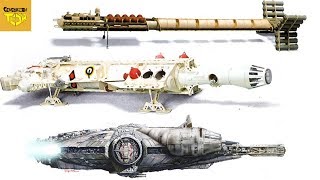 What the Millennium Falcon ALMOST Looked Like [upl. by Yslek457]