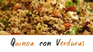 Cómo cocinar Quinoa con Verduras  ComoCocinarnet [upl. by Younglove]