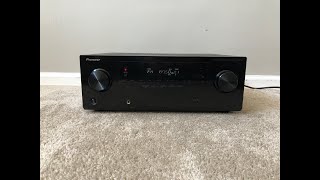 Pioneer VSX521 51 HDMI Home Theater Surround Receiver [upl. by Yllus535]