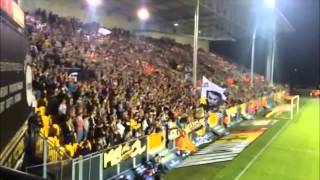 KSC Lokeren  Hull City Sfeer Tribune 4 [upl. by Mariandi950]