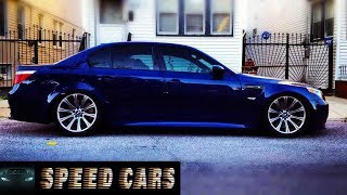 BMW E60 M5 V10 S85 Brutal Acceleration Burnout Drift and Exhaust Sound  Speed Cars [upl. by Annia]