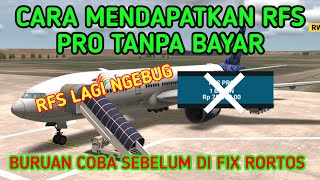 RFS NGEBUG  BEGINI CARA MENDAPATKAN RFS PRO TANPA BAYAR  BURUAN COBA SEBELUM DI FIX RORTOS [upl. by Cerell]