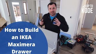 How to Build an IKEA Maximera Drawer [upl. by Morrie]