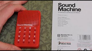 Sound Machine  The Original RED one  Detailed Hands on review  all 16 sounds  By NPW [upl. by Frick]