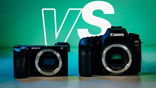 Mirrorless VS DSLR Which Camera is ACTUALLY Better for Video [upl. by Brittnee]