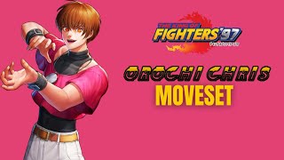 KOF ALL STARS  CHRIS das CHAMAS do DESTINO 97 MOVESET [upl. by Losyram633]