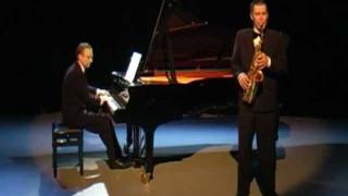 Saxophonist Johannes Thorell plays Darius Milhaud [upl. by Bernita779]