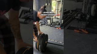 Lever Belt Deadlift Jack homegymessentials gymgear gymhacks [upl. by Gibeon]