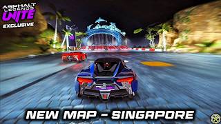 Asphalt Unite  New Map  Singapore  Gameplay amp Details [upl. by Avuha]