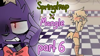 Mangle x Springtrap •part 6• FNAF [upl. by Gerladina]