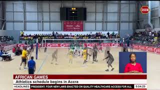 African Games Athletics schedule begins in Accra [upl. by Lura975]