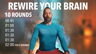 Guided Breathing 10 Rounds to Rewire Your Brain [upl. by Eisseb769]