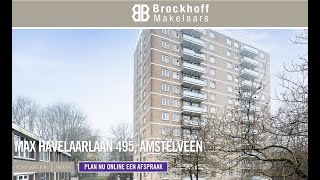 Te koop Max Havelaarlaan 495 Amstelveen  Brockhoff Makelaars  Méér makelaar [upl. by Anner]