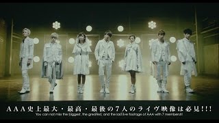 AAA  「AAA Special Live 2016 in Dome FANTASTIC OVER」Digest [upl. by Snevets249]