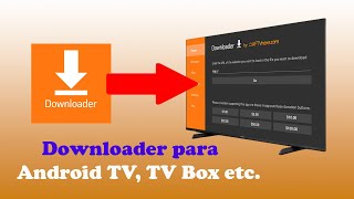 Como instalar Downloader en Android TV 2024 [upl. by Trabue591]