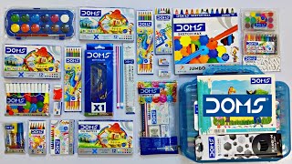 Ultimate Collection of Doms Stationery  Doms Art kit Doms Pencils Doms Wax Crayons Doms Erasers [upl. by Stila124]