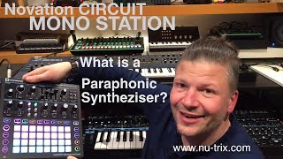 Circuit MONO Station  What is a PARAPHONIC Synth [upl. by Ghassan]