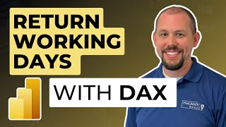 Return Working Days in Power BI using DAX [upl. by Solana177]