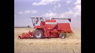 Massey Ferguson quotCombines for the 80squot Promotional Video [upl. by Swane625]