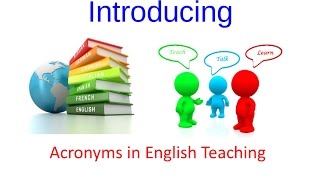 Terminology or Jargon in Language Teaching  Talking ESL [upl. by Socha275]