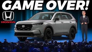 ALL NEW 2024 Honda CRV SHOCKS The Entire Car Industry [upl. by Ahsemed]