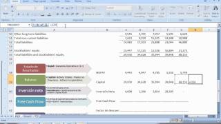 Cómo calcular un flujo de caja libre free cash flow en 2 pasos [upl. by Eibrik]