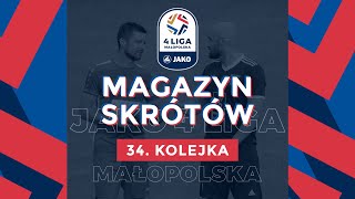 🆕 Magazyn Skrótów 📺  JAKO 4 Liga 🏆  34 kolejka ⚽ [upl. by Remo]