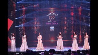 Top 6 Entry fbb Colors Femina Miss India 2017 Finale [upl. by Hairahs]