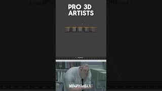 How a Pro vs A Beginner 3D Artist Scale Faces In blender [upl. by Edelman634]