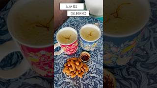 Badam Milk Recipe  Kesar Badam Milk  Almond Milk  Badam Milk  Anvi Alisa [upl. by Arremat]