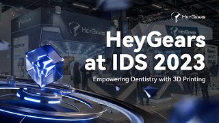 HeyGears at IDS 2023  Empowering Dentistry with 3D Printing [upl. by Shani]