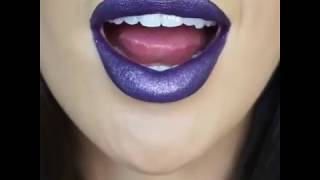 MetDaan Makeup I Transforming Glitter Lips [upl. by Rorry]