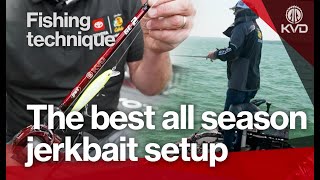 The best versatile jerkbait setup  with KVD [upl. by Gizela]